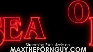 S4e10 POV: Monica shows off her amazing tits and sucks until a huge load.