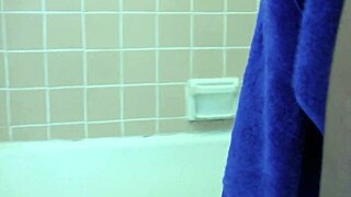 you wanna see lisette shave her hairy pussy in the bathroom