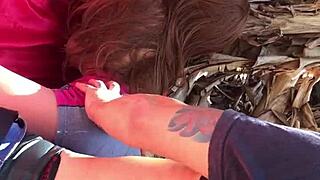 Inteada, the slut on all fours for me, already has her ass ready as a sex toy.