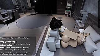 Roblox: Playing with Femboy as He Begs for More