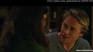 Lizzy Caplan appears in Frankie Boom 2013, showcasing her figure.