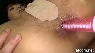Hey, check out this sweet hot Japanese girl using anal vibrator for orgasm in JAV part 4 😏