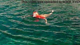 Blue Water And A Naked Girl