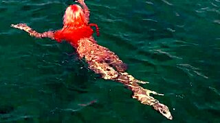 Blue Water And A Naked Girl