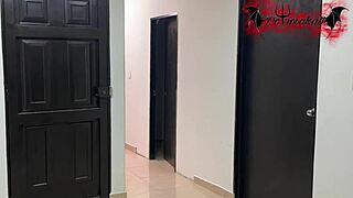 two strangers rent the same airbnb, and i end up fucking her tight pussy hard in every position, humiliating the slut