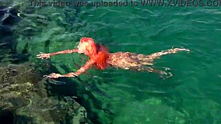 Blue Water And A Naked Girl