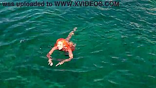 Blue Water And A Naked Girl