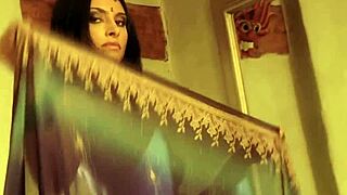 exotic lover strips sensually for her amateur milf display