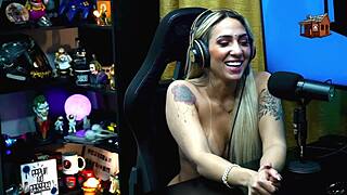 Bruna Lambertini Sits Naked On Ruan's Lap