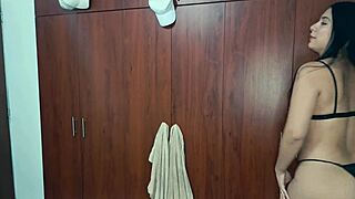 Entrevista de trabajo - colombiana comes for model job interview and wants it - artemisa74