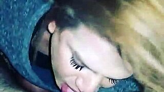 justcallmekarma performs a blowjob scene