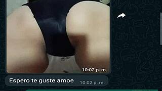 whatsapp chat with friend oscar's boss leads to fucking again