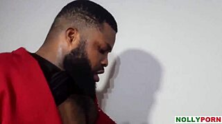 Corporate sex with ebony pornstar bent over for big cock doggystyle