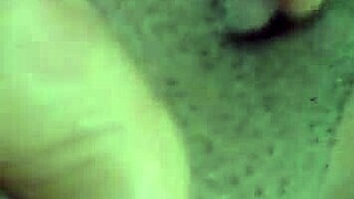 She's alone at home, just relaxing by herself