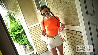 Latina cutie Carmen Rae rides raw on a monster cock 😍