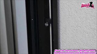 Voyeur Spies Girlfriend's Secret Anal Sex with German Couple