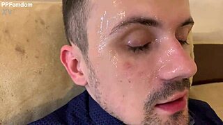 i recklessly humiliate the teacher by spitting all over his face in this double spit femdom, feeling so dominant