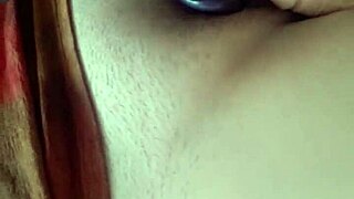 I rub my big pussy with two dildos 😍