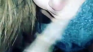 justcallmekarma performs a blowjob scene