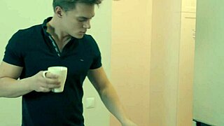 My neighbor, a cute redhead, was looking for some dick in college