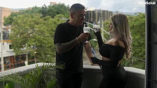 hot blonde with big beautiful ass gets fucked by brother in law in secret place hard passionate fuck ends in creampie