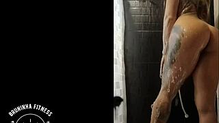 i depilate my little pussy in the shower, leaving it smooth