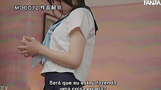 Yuuhi Shitara's Nipples Slightly Visible on Rainy Days