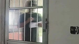 Oh man, the wife does everything the police officer wants to avoid arresting her husband