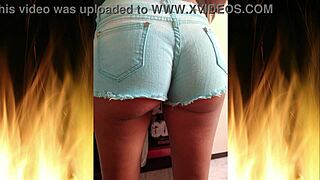 skinny brunette with hot ass