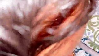 bigass desi wife update in florida with buttplug spreading outdoors