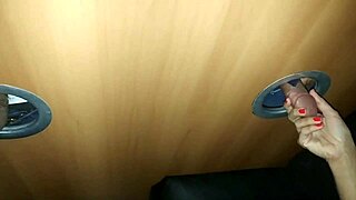 Husband films wife having fun at swing party sucking strangers at glory hole