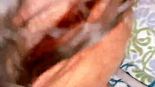 bigass desi wife update in florida with buttplug spreading outdoors