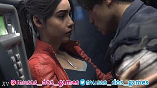 i play resident evil claire twitter musas dos games instagram musas dos games