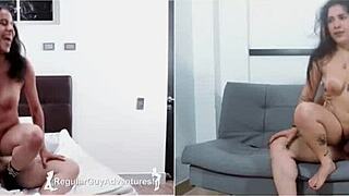 Intense versus battle between Natalia and Lily in casting session