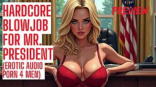 hardcore blowjob for mr president audio porn detailed narrative