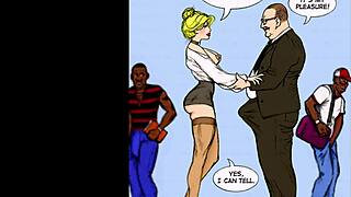 White Slut Teacher Gets Big Cock