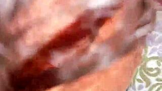 bigass desi wife update in florida with buttplug spreading outdoors