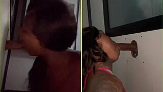 i suck strangers at the gloryhole