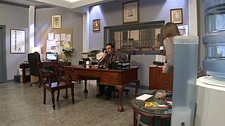 fucking hot milf secretary on office table