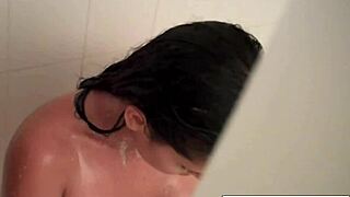 Diamond Decides To Get Wet And Wild In The Shower