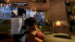 Stepmom gets fucked by stepson while father is at work