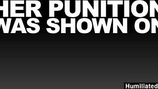 Her Crotch-Less Fishnets Humiliate The Milf And Arouse Him