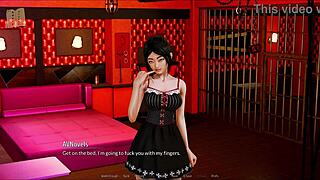 Harem hotel 101 game session in hotel room