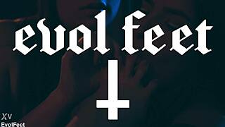 she was licking my toes like it was a dessert