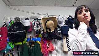 The Perfume Thief Aanna Starr, A Petite Shy Teen, Gets Fucked In The Office