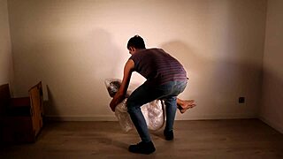 special delivery naked girl in a box just for me