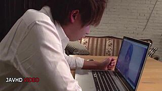 yo, sultry jav star shiona suzumori nails asian blowjob skills