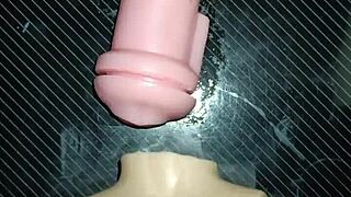 trio starts with kisses, ends in tits fucking.