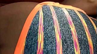 The sexy girl masturbates in her solo video for intense fun