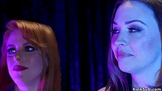 dominant lesbians anal fucking waitress